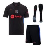 Barcelona Auswärts-Fußballtrikot-Set 2024/25 (Trikot + Shorts + Socken)
